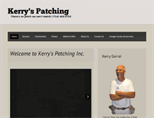 Tablet Screenshot of kerryspatching.com